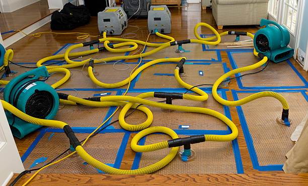 Professional Crawl Space Water Removal technician working in Sun Valley, ID